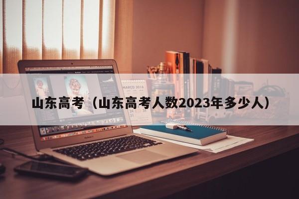 山东高考（山东高考人数2023年多少人）