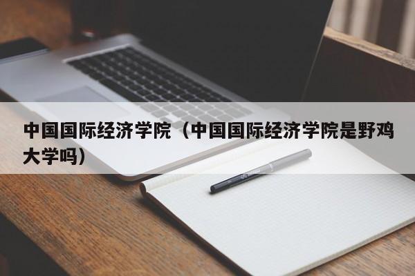 中国国际经济学院（中国国际经济学院是野鸡大学吗）