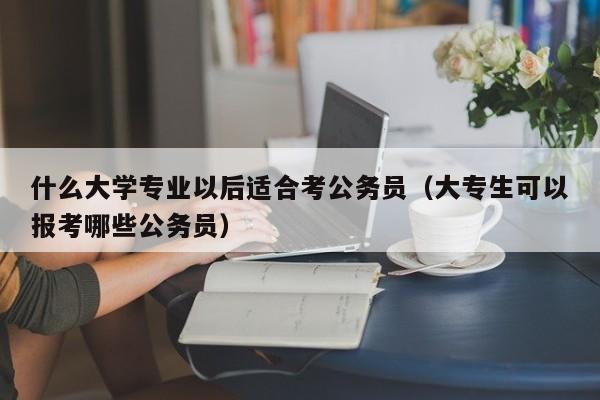 什么大学专业以后适合考公务员（大专生可以报考哪些公务员）